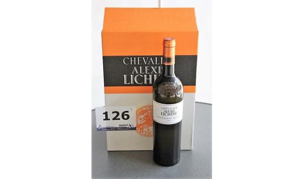 18 flessen à 75cl witte wijn Chevalier Alexi Lichine, Chardonnay, 2020